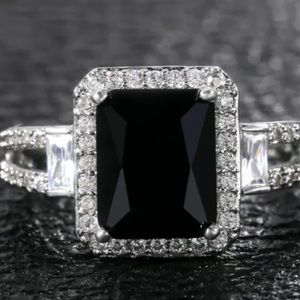 Sterling silver black onyx